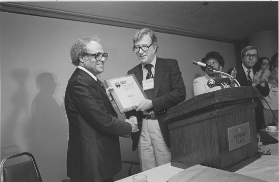 (27793) Benjamin Hooks Receiving AFT's Annual Human Rights Award (27793) Benjamin Hooks Receiving AFT's Annual Human Rights Award